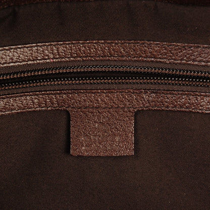 Gucci Monogram Large Web Shopper Tote Brown 6 of 7