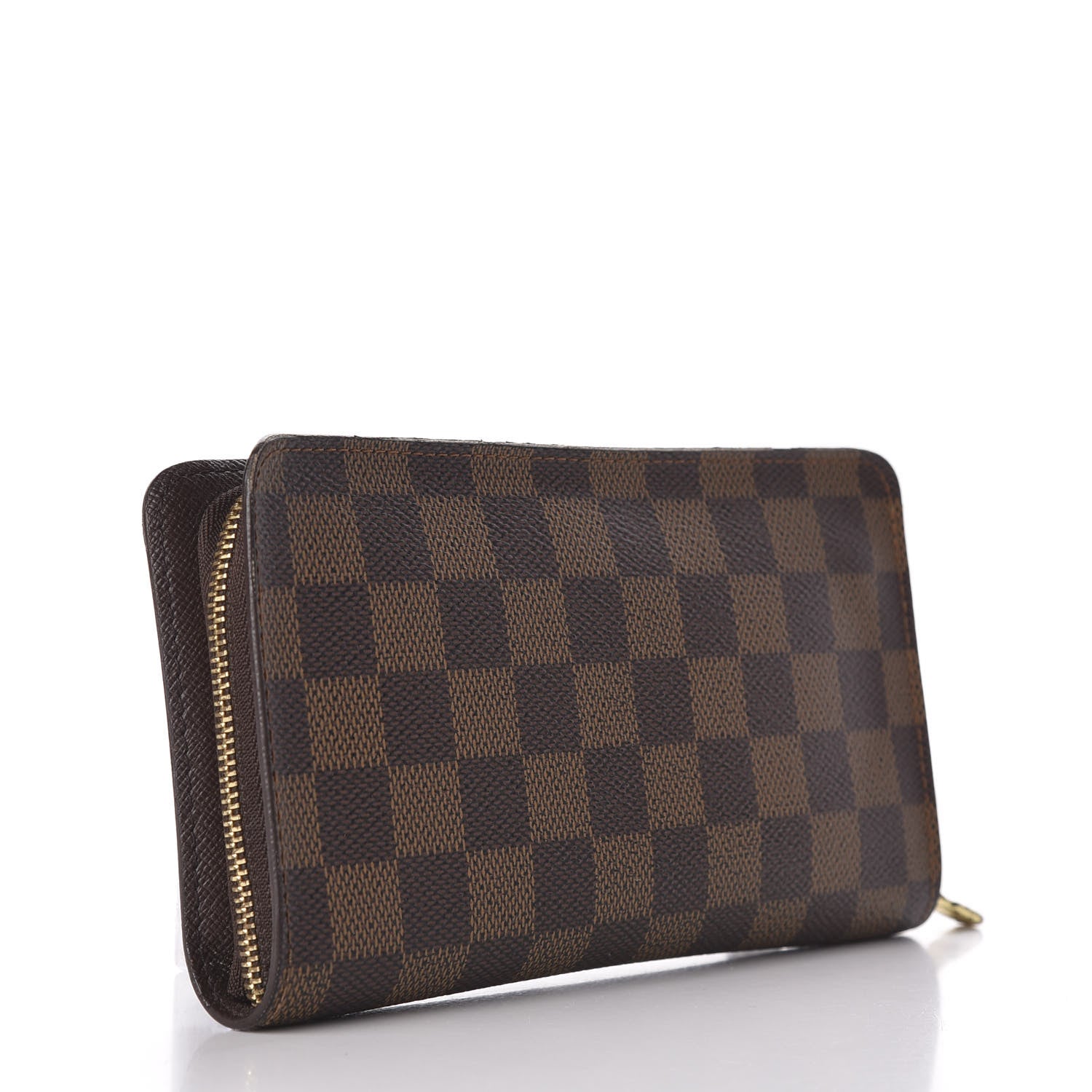 Louis Vuitton Damier Ebene Porte-Monnaie Zippy Wallet 3 of 9