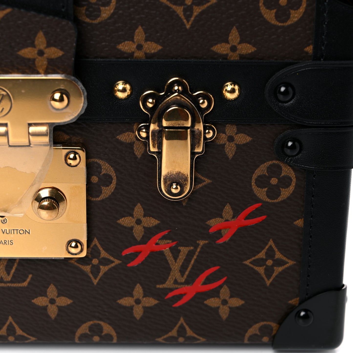 Monogram Petite Malle Black