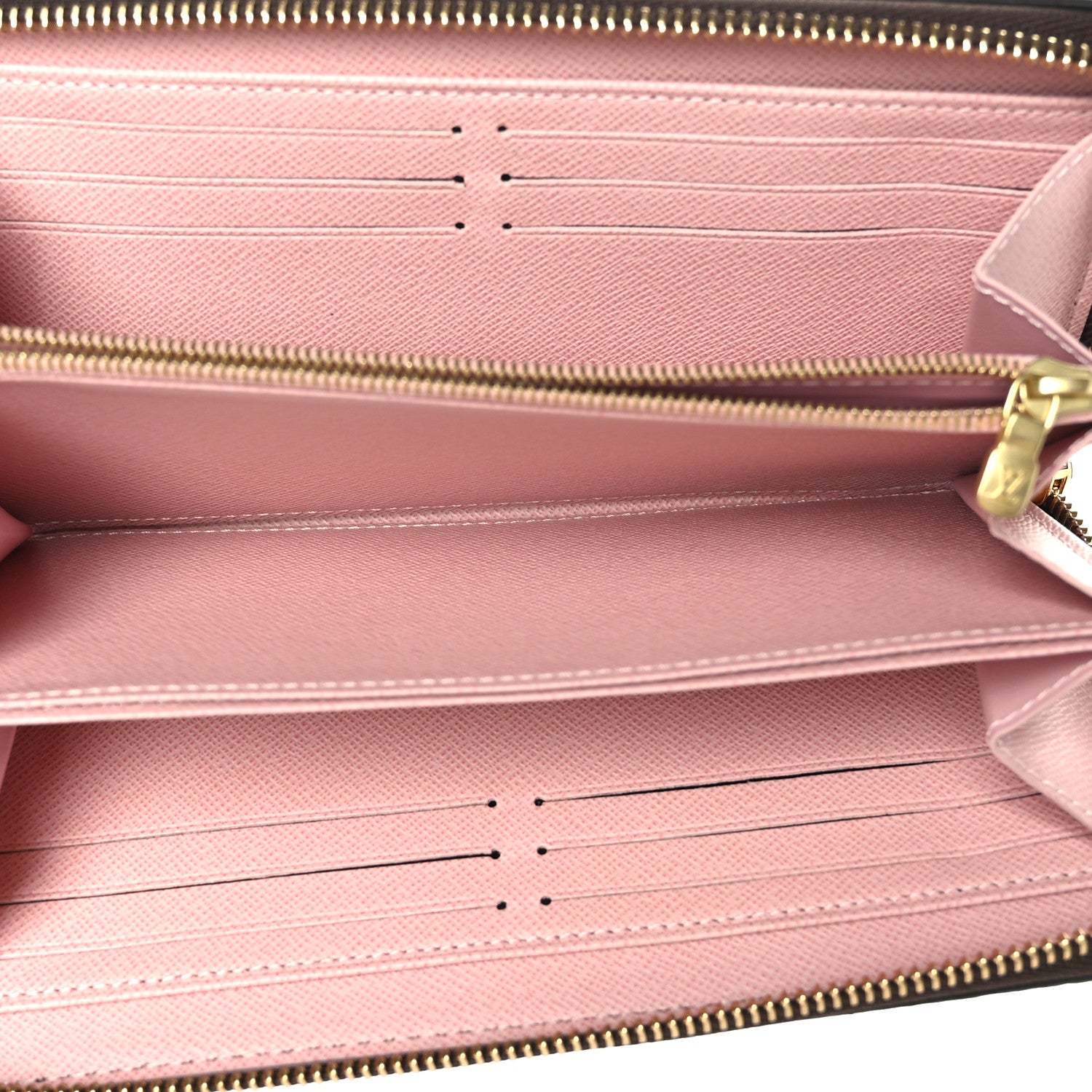 Louis Vuitton Monogram Zippy Wallet Rose Ballerine 5 of 6