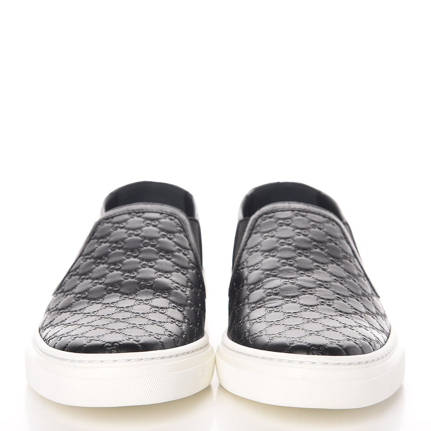 Microguccissima Womens Slip On Sneakers 35 Black