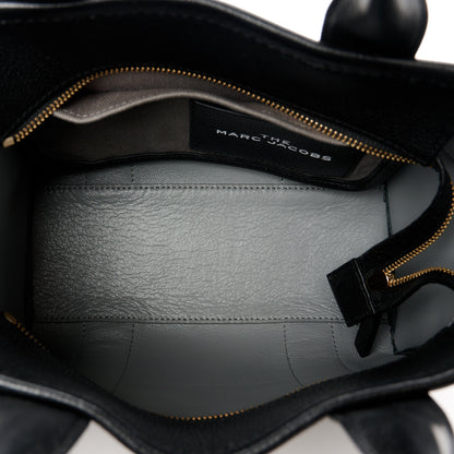 Marc Jacobs Grained Calfskin Small The Tote Bag Black 5 of 11