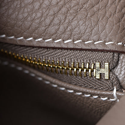Hermes Togo Kelly Retourne 28 Etoupe 22 of 38