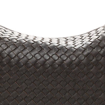 Bottega Veneta Nappa Intrecciato Large Veneta Hobo Ebano 8 of 10