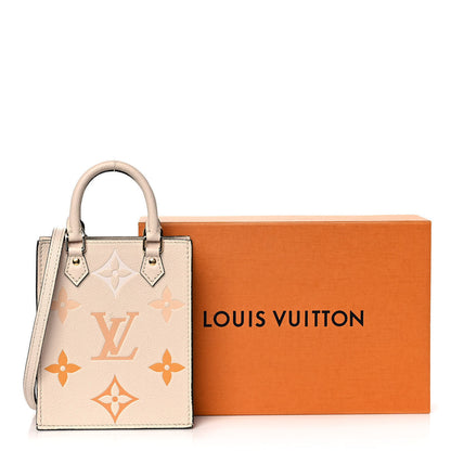 Louis Vuitton Empreinte Monogram Giant By The Pool Petit Sac Plat Cream Saffron 11 of 12