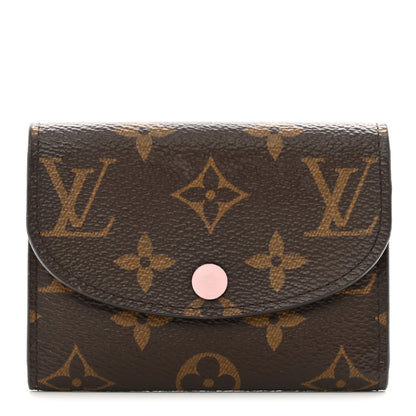 Louis Vuitton Monogram Rosalie Coin Purse Rose Ballerine 1 of 6