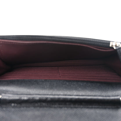 Chanel Caviar Quilted Wallet on Chain WOC Black 5 of 12