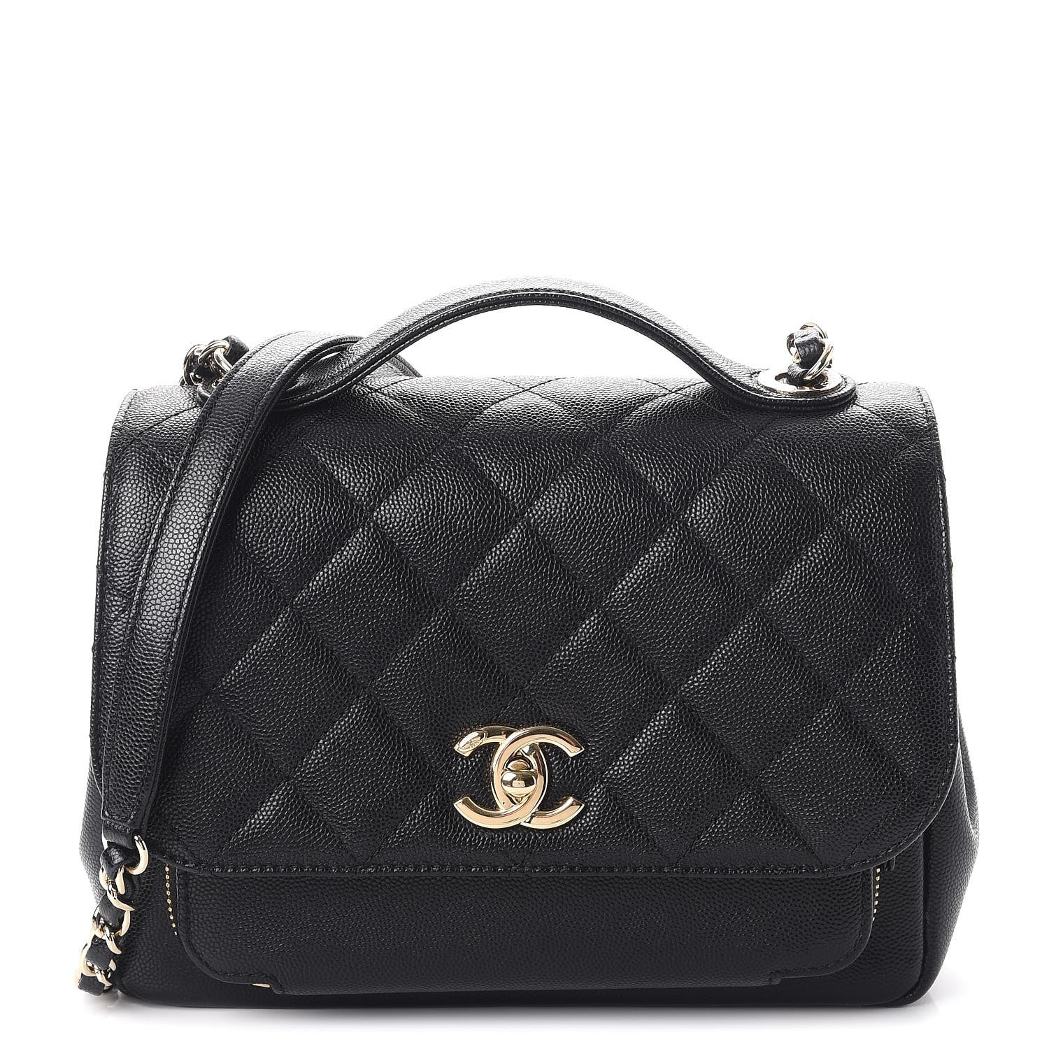 Chanel Caviar Quilted Medium Business Affinity Flap Black 1 of 8
