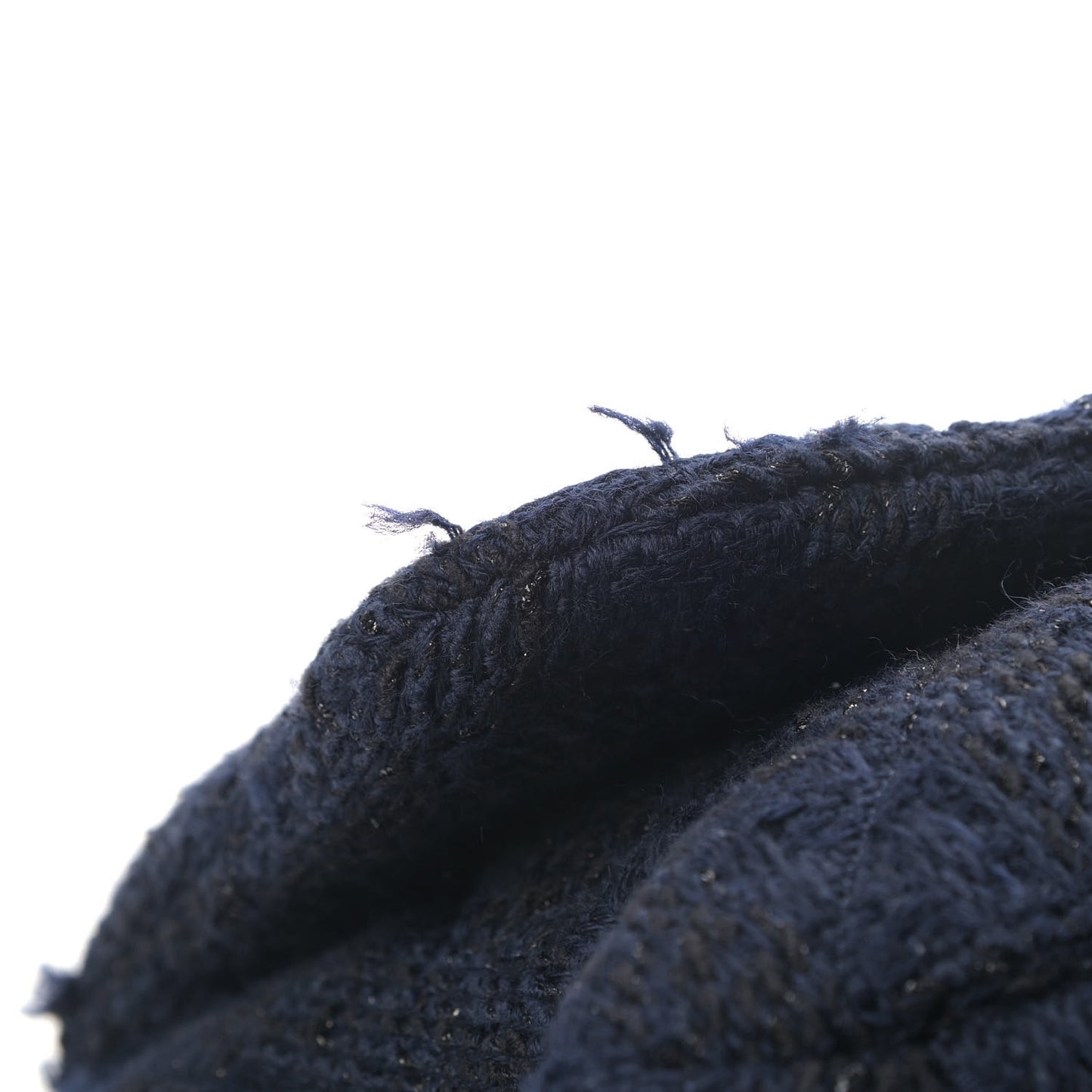 Tweed Quilted Maxi Chanel 19 Flap Navy
