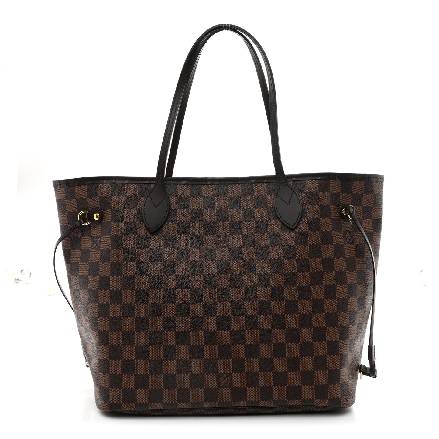 Damier Ebene Neo Neverfull MM Rose Ballerine