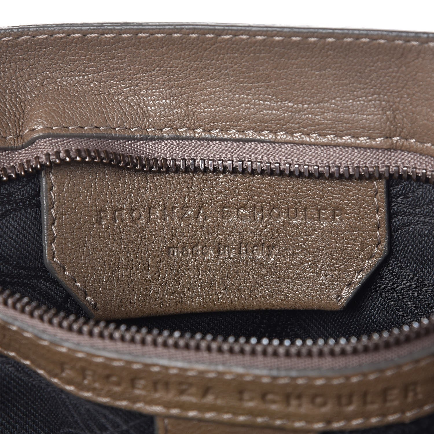 Proenza Schouler Lambskin Large PS1 Satchel Smoke 6 of 8