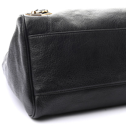 Balenciaga Chevre Gold Metallic Edge Hardware Velo Black 7 of 8