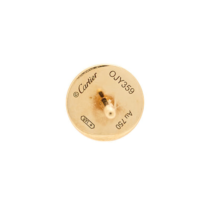 Cartier 18K Yellow Gold LOVE Earrings 4 of 5