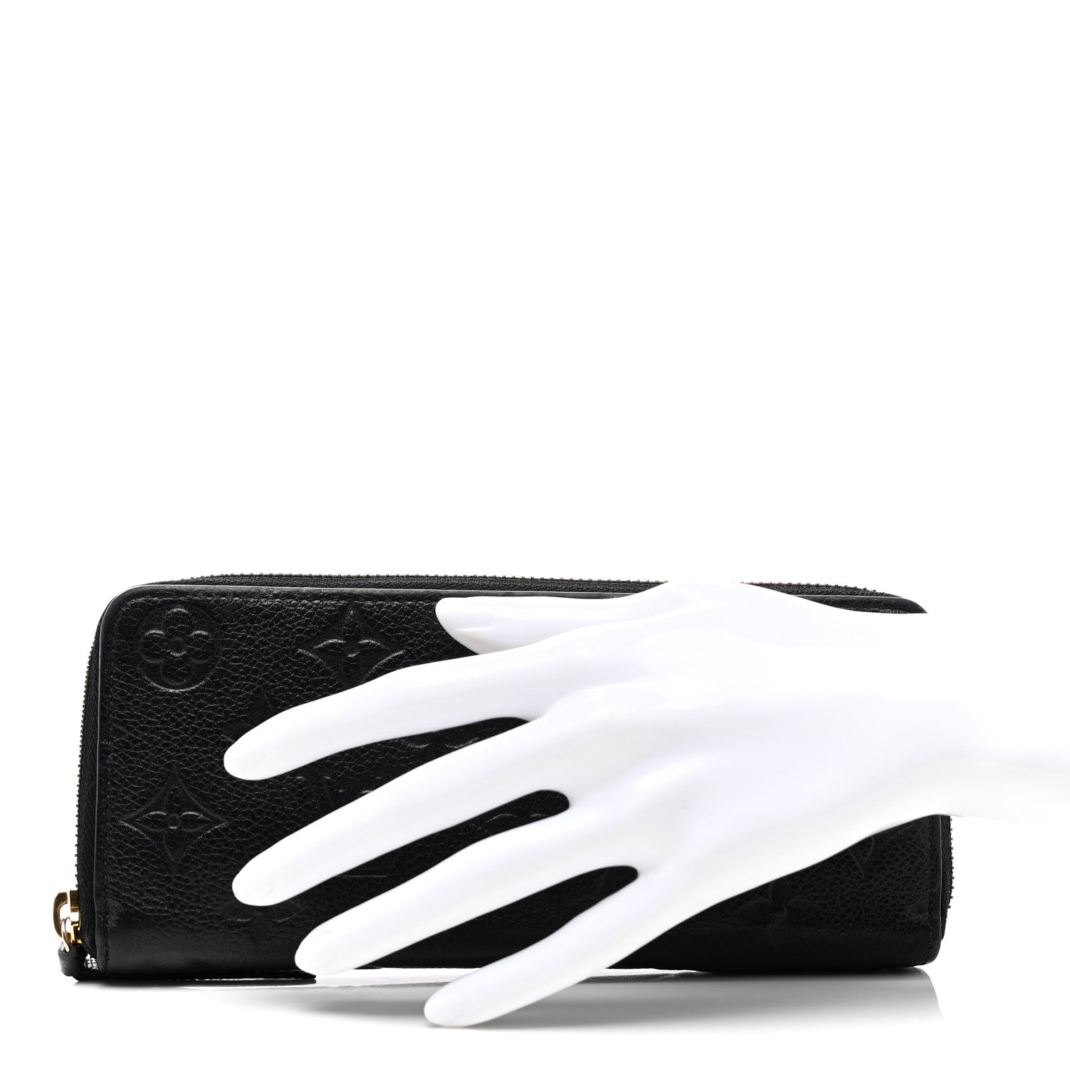 Louis Vuitton Empreinte Clemence Wallet Black 2 of 5
