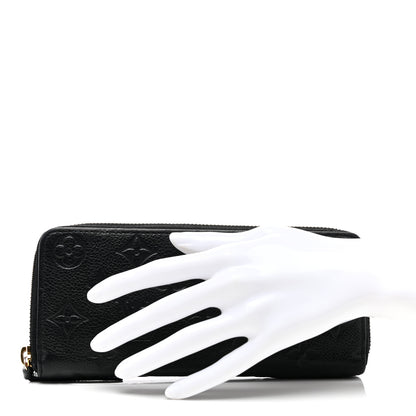 Louis Vuitton Empreinte Clemence Wallet Black 2 of 5