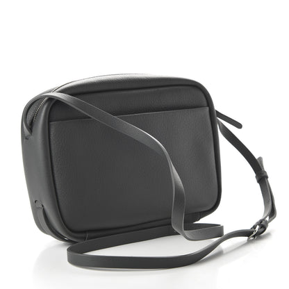 Balenciaga Smooth Calfskin Logo S Everyday Camera Bag Gris Fossile White 3 of 9
