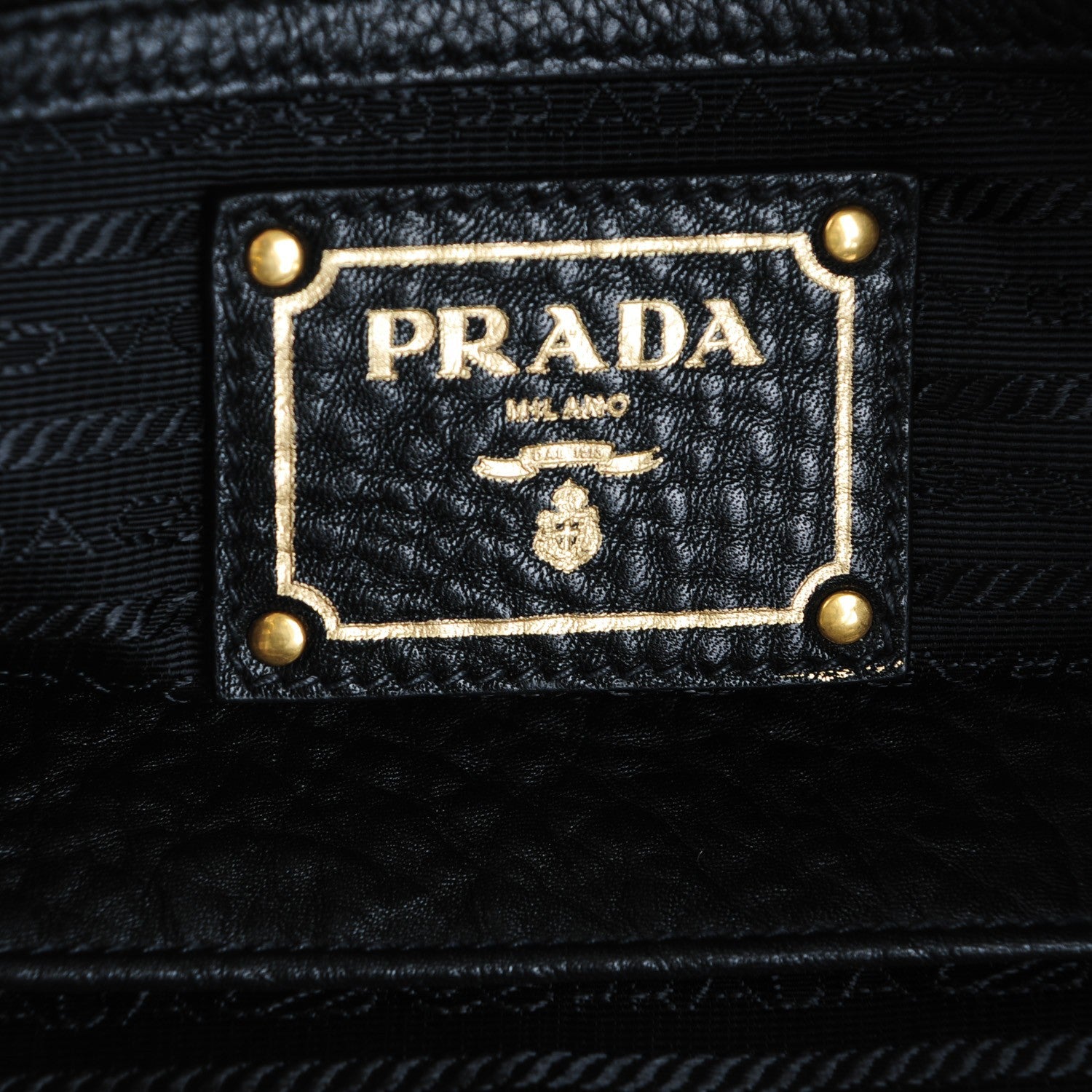Prada Vitello Daino Hobo Nero Black 6 of 8