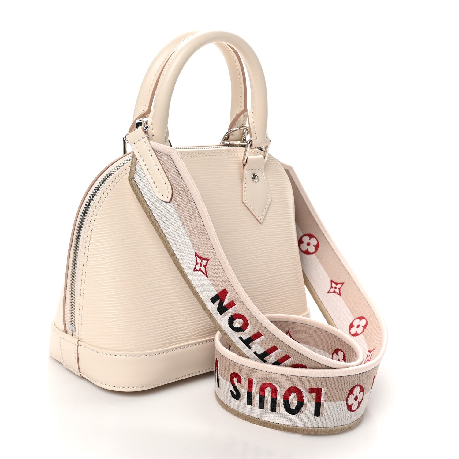 Louis Vuitton Epi Jacquard Alma BB Quartz 3 of 9