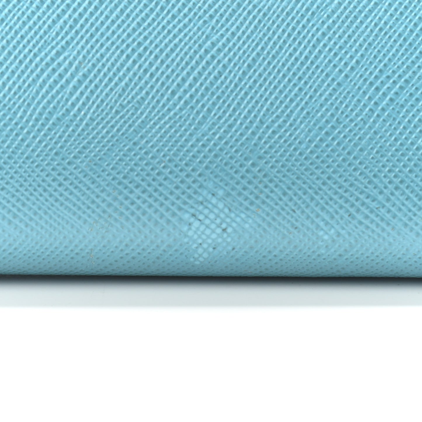 Saffiano Metal Continental Flap Wallet Turchese