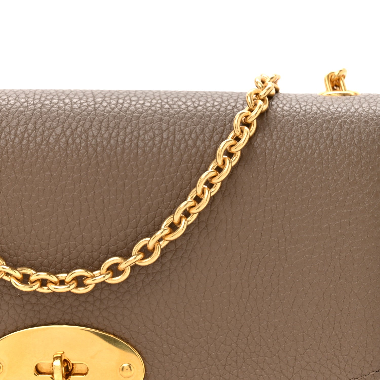 Mulberry Small Classic Grain Calfskin Small Darley Clay 7 of 10