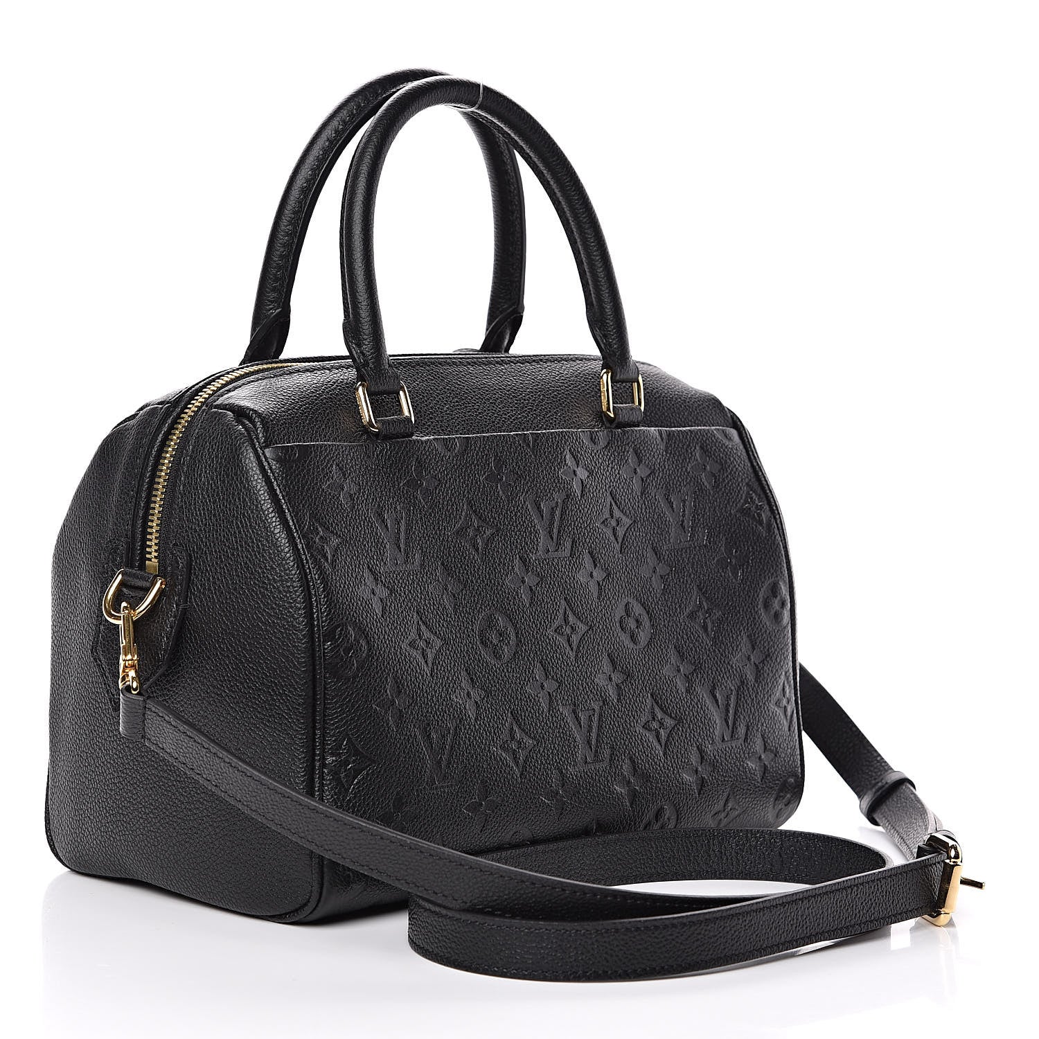 Louis Vuitton Empreinte Speedy Bandouliere 25 NM Black 3 of 10