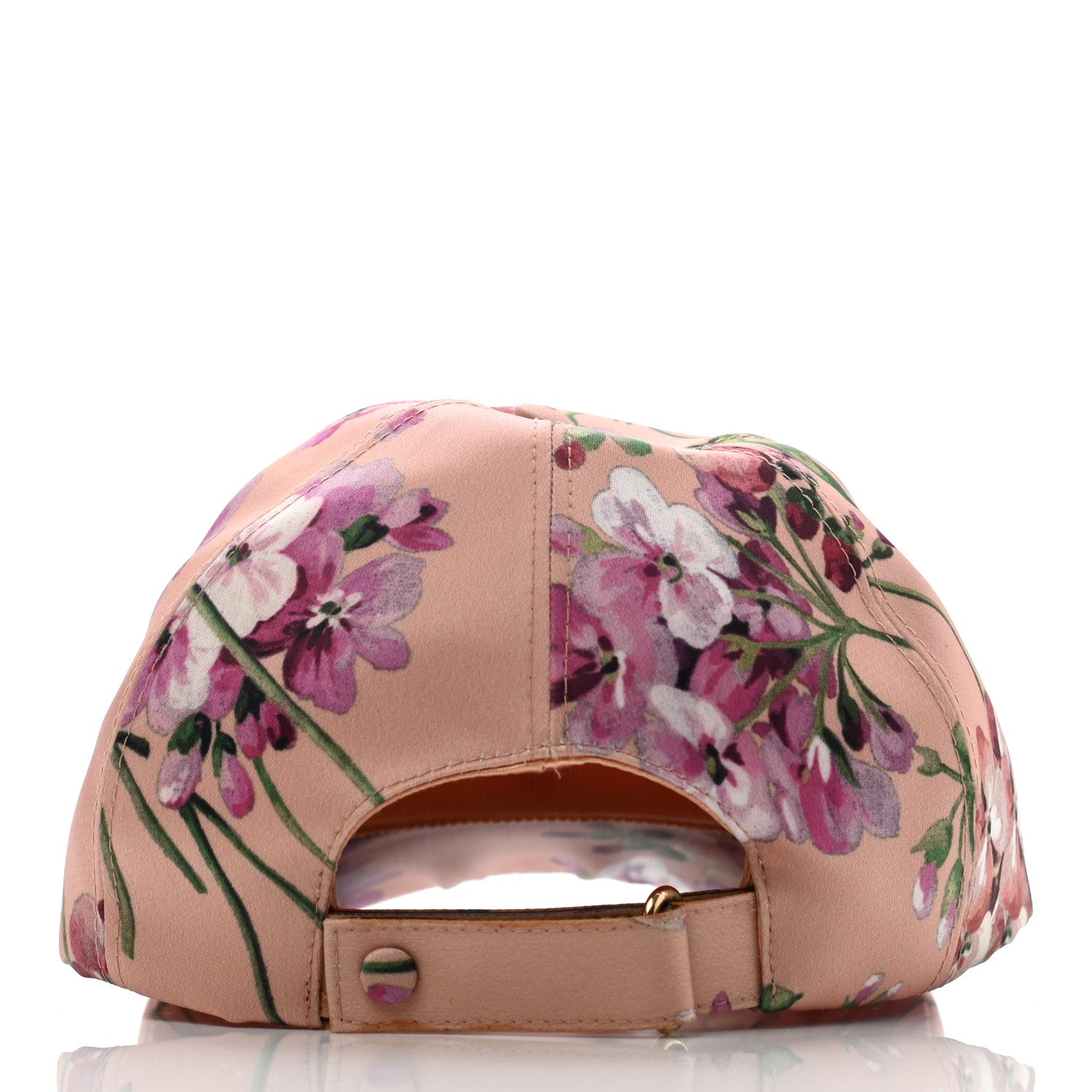 Gucci Silk Blooms Baseball Hat M Pink 6 of 10