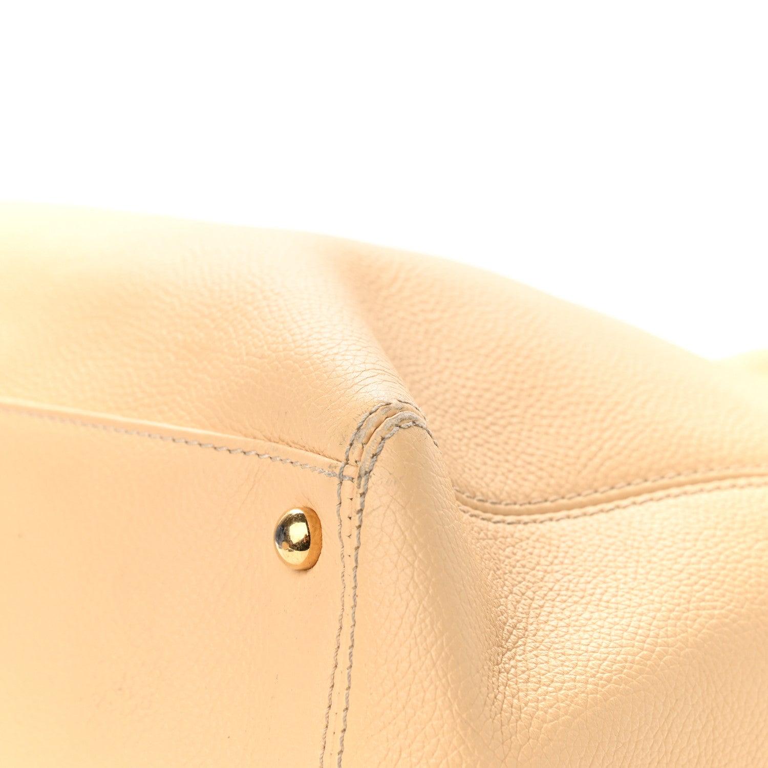 Chanel Calfskin Cerf Executive Shopper Tote Beige 8 of 23