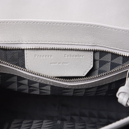 Proenza Schouler Lambskin Tiny PS1 Satchel Pale Steel 7 of 9