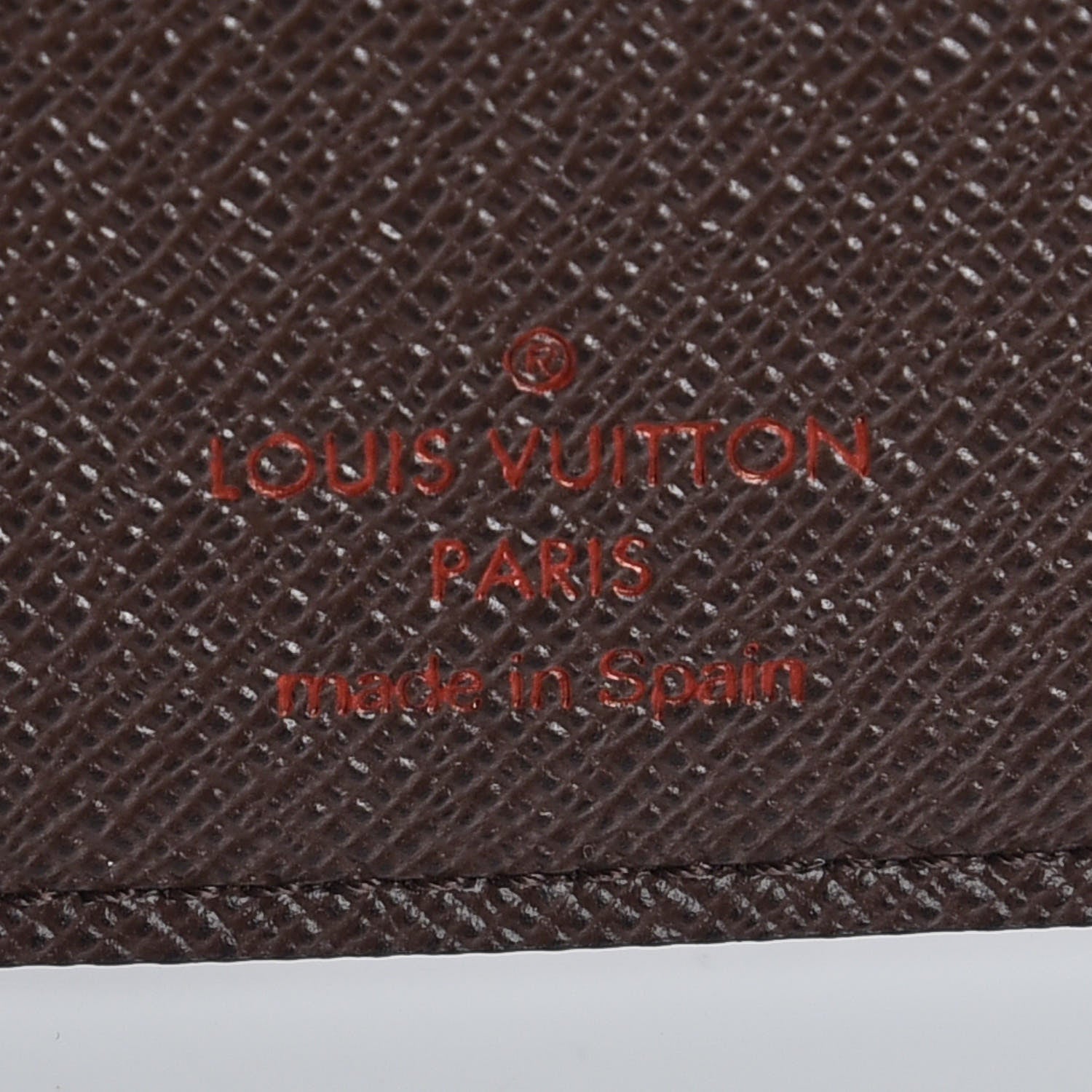 Louis Vuitton Damier Ebene Desk Agenda Cover 5 of 6