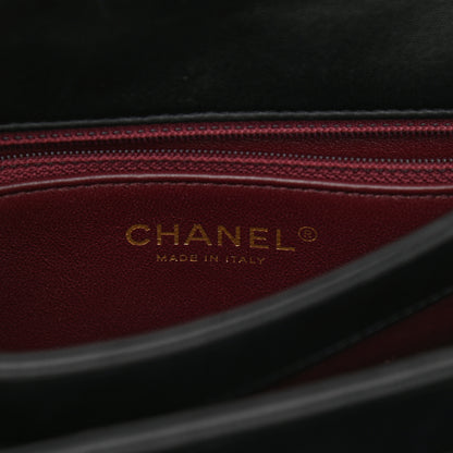 Chanel Lambskin Quilted Small Trendy CC Dual Handle Flap Bag Black 6 of 13