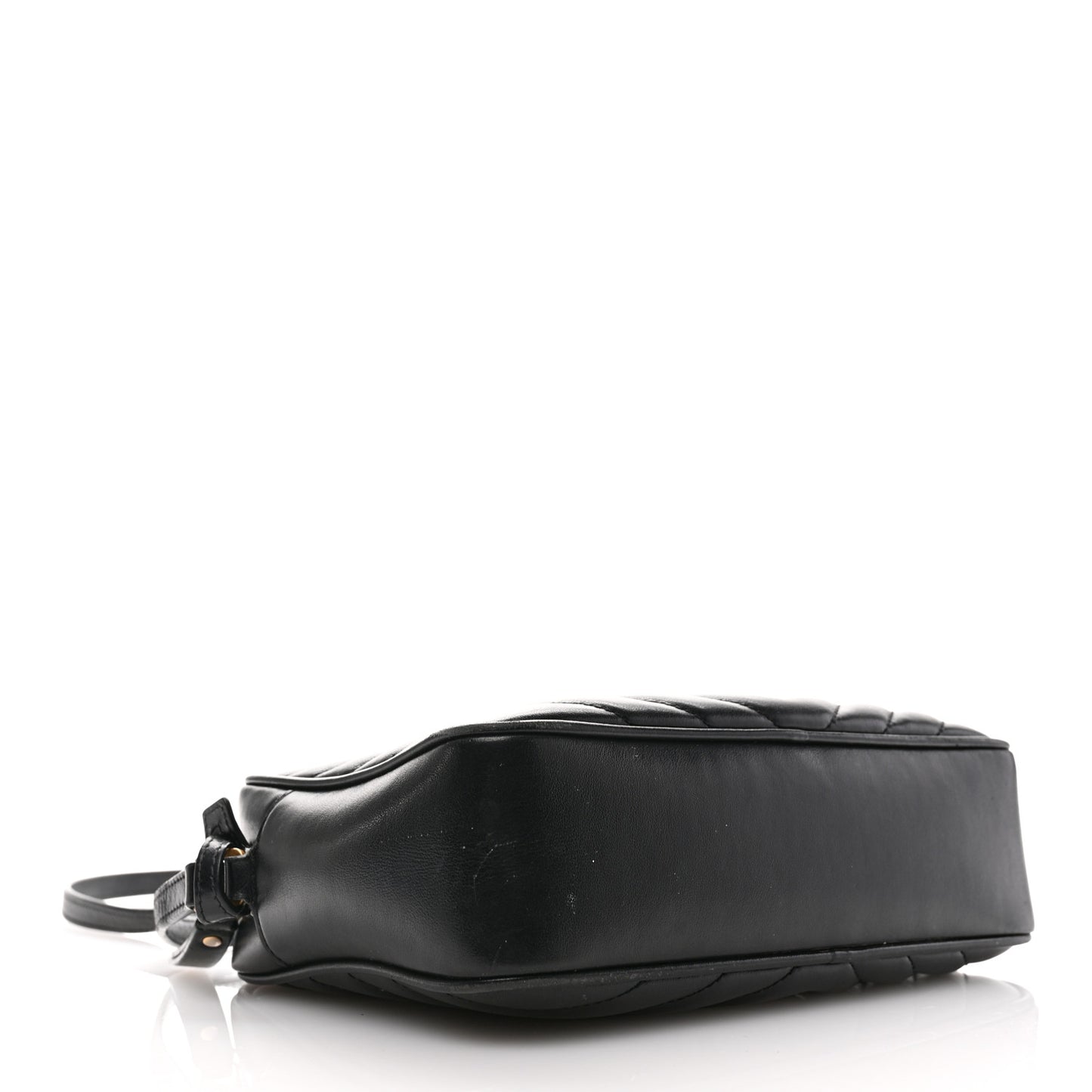 Calfskin Matelasse Monogram Lou Camera Bag Black