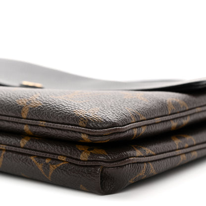 Louis Vuitton Monogram Twice Pochette Black 9 of 12