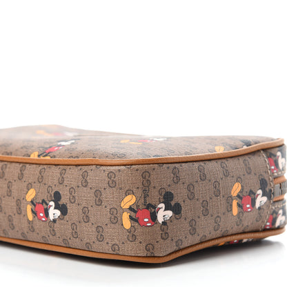 Gucci X DISNEY Mini Vintage GG Supreme Monogram Mickey Mouse Small Belt Bag 90 36 Beige Vintage Sun Oil 7 of 12