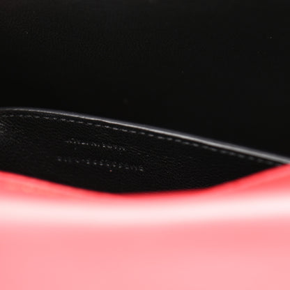 Saint Laurent Patent Matelasse Monogram Large Vicky Chain Bag Rouge Eros 7 of 11