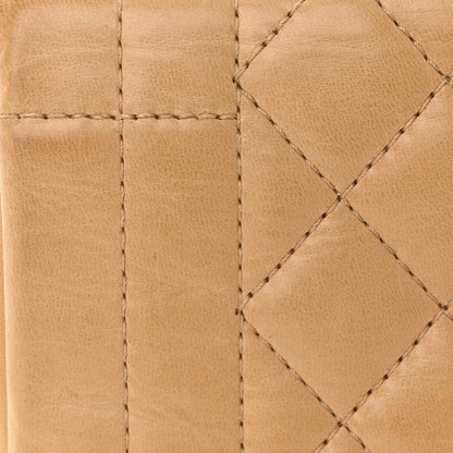 Chanel Lambskin Quilted Messenger Flap Beige 12 of 19