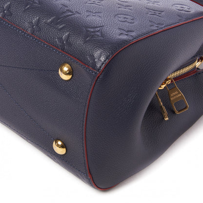 Louis Vuitton Empreinte Montaigne MM Marine Rouge 5 of 8