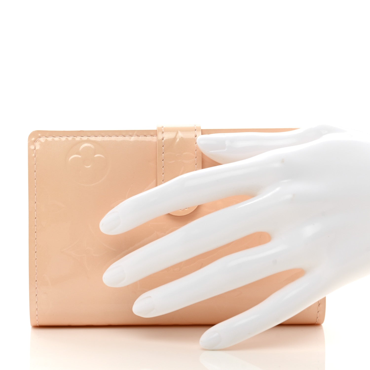 Louis Vuitton Vernis French Purse Wallet Marshmallow 2 of 7