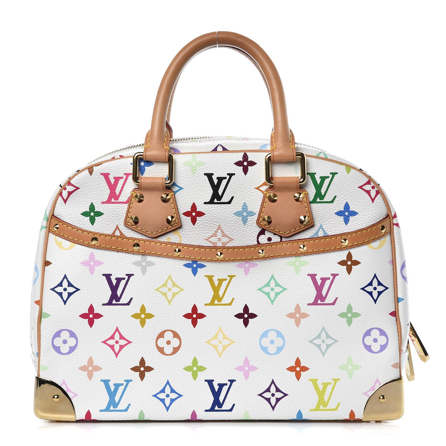Monogram Multicolor Trouville White