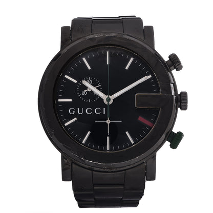 Gucci PVD Stainless Steel 44mm 101M G-Chrono Quartz Watch Black 1 of 7