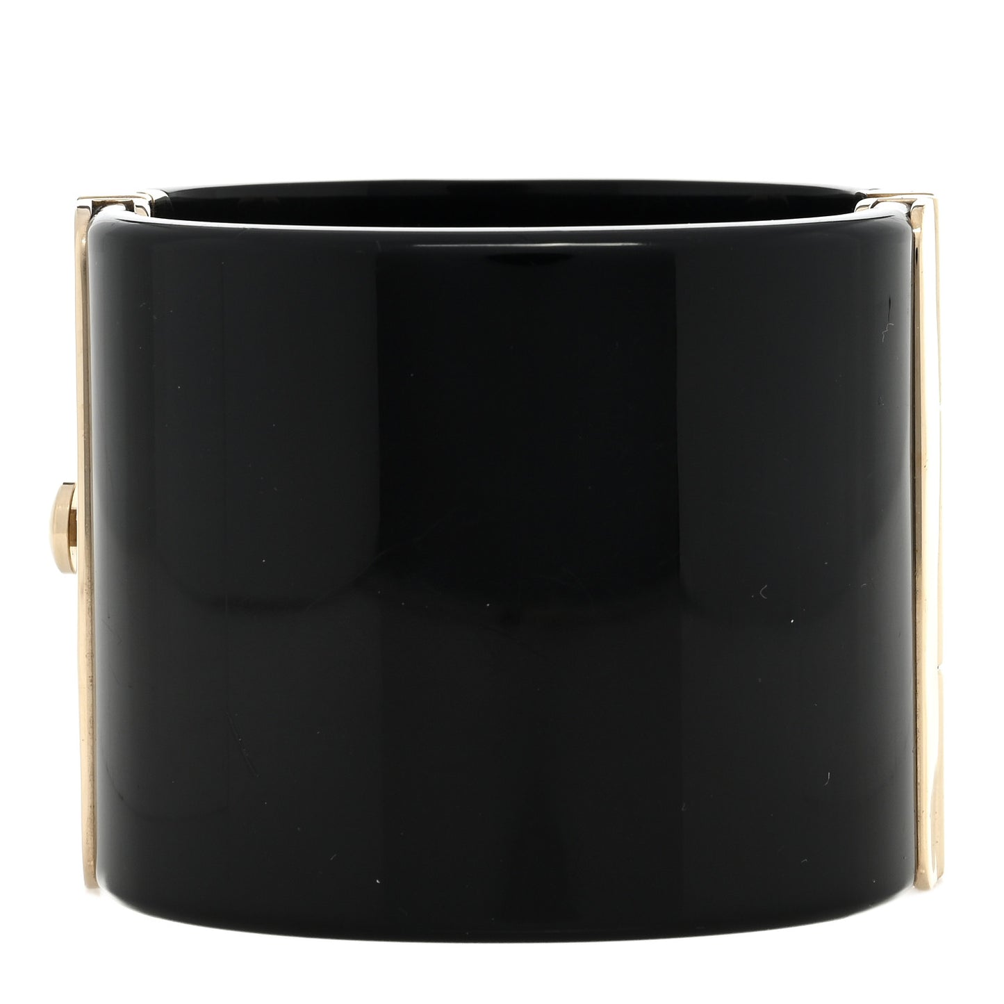 Resin Along The Nile CC Cuff Black Gold