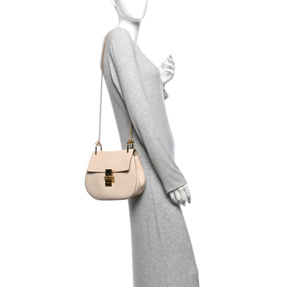 Chloe Grained Lambskin Drew Shoulder Bag Abstract White 2 of 10