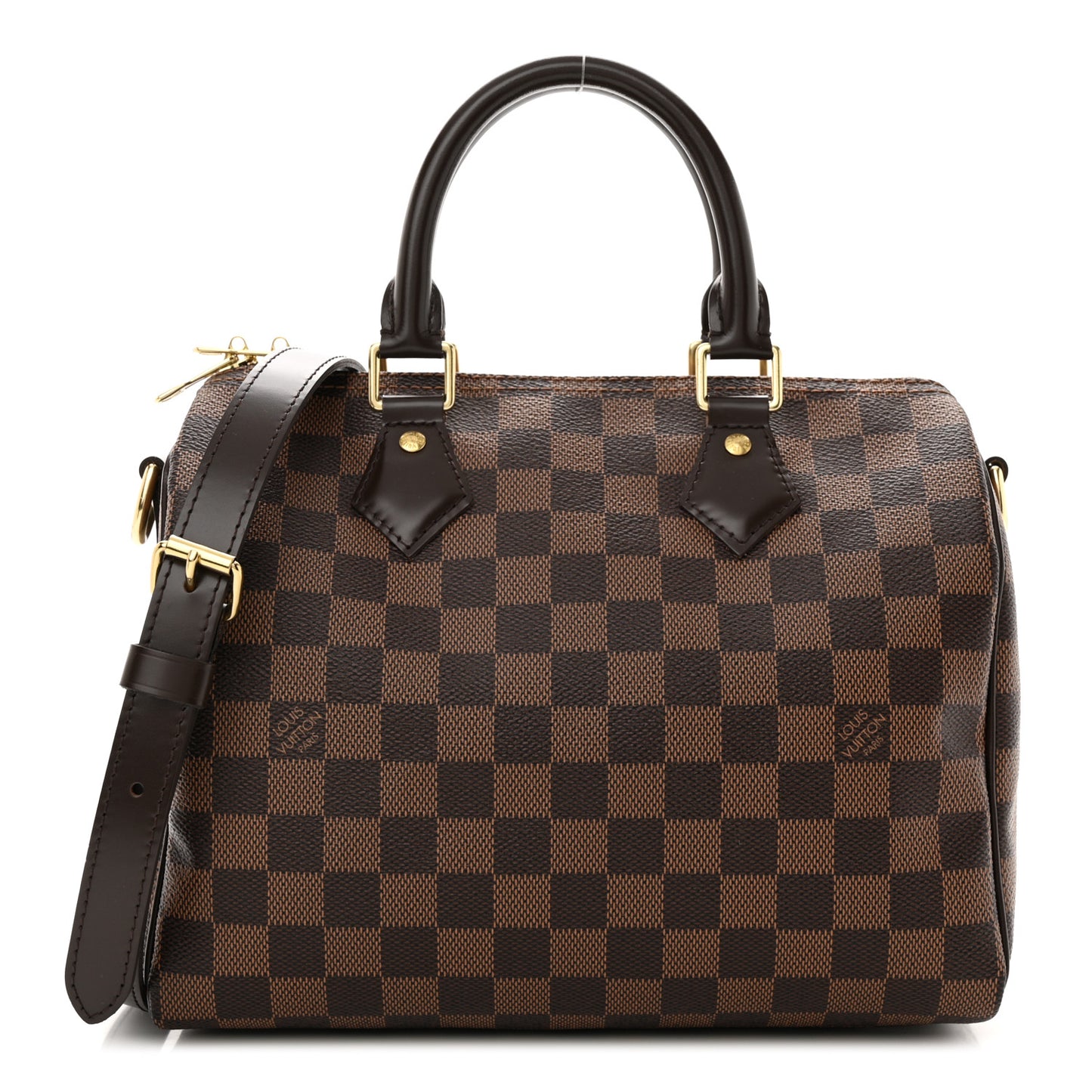 Damier Ebene Speedy Bandouliere 25