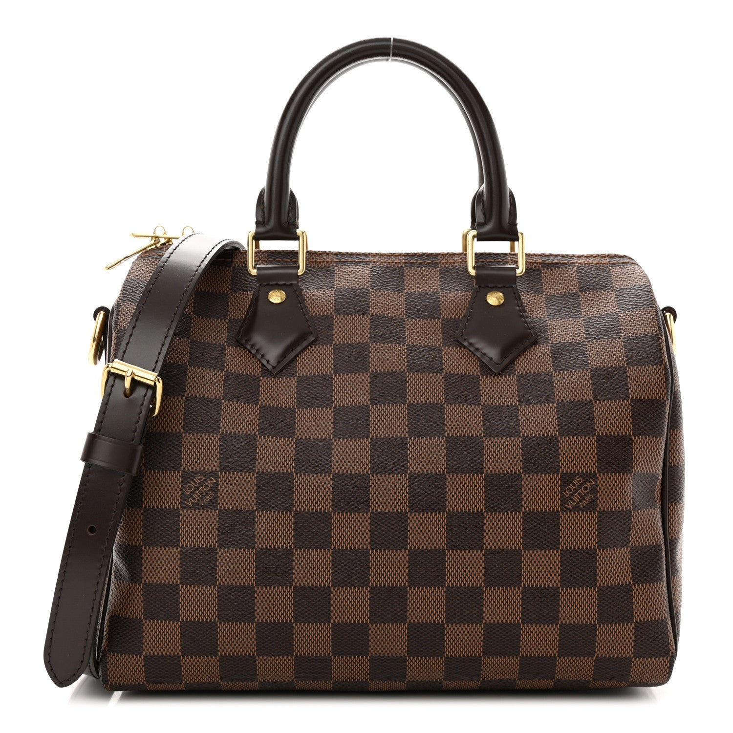 Louis Vuitton Damier Ebene Speedy Bandouliere 25 1 of 11