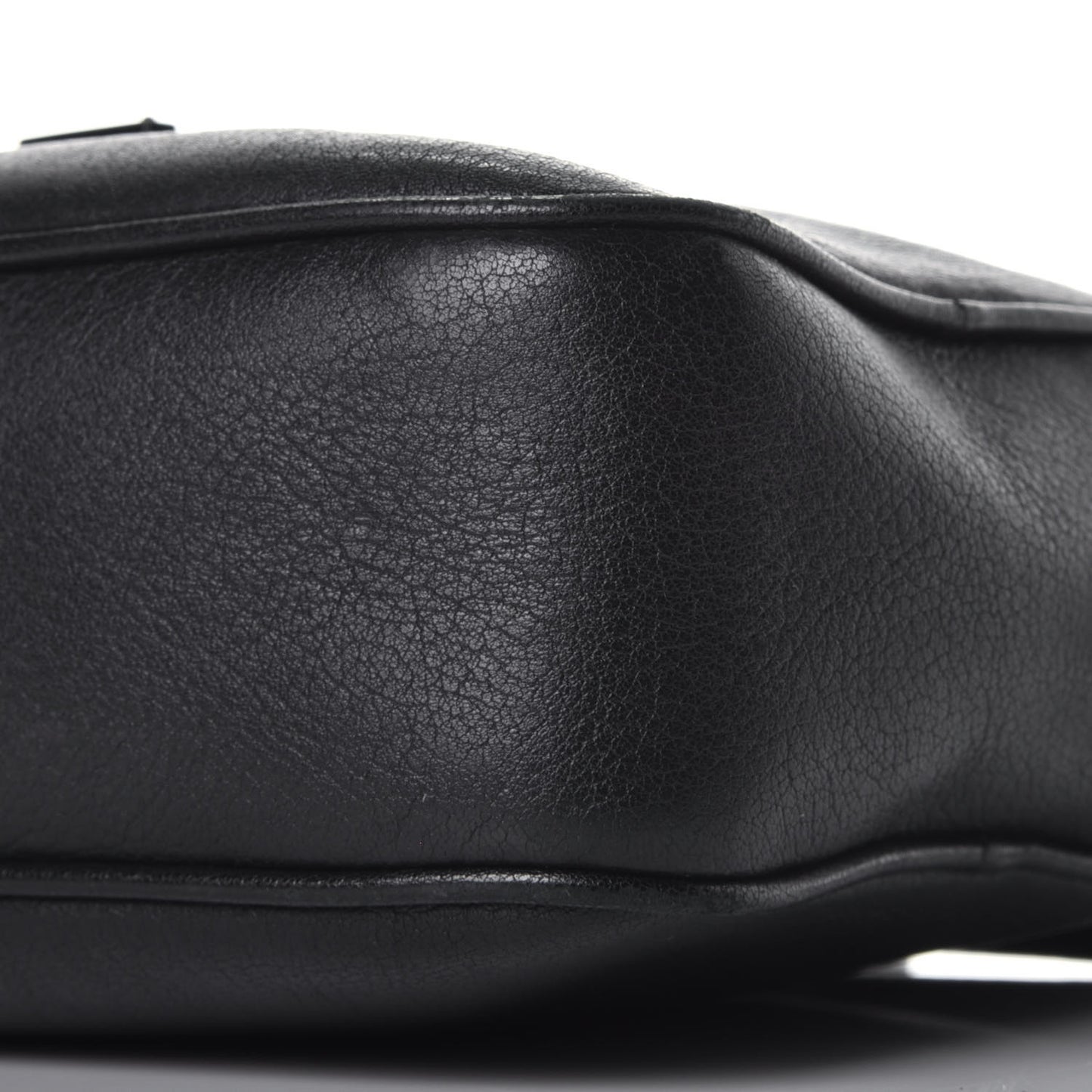 Lambskin Monogram Lou Camera Bag Black