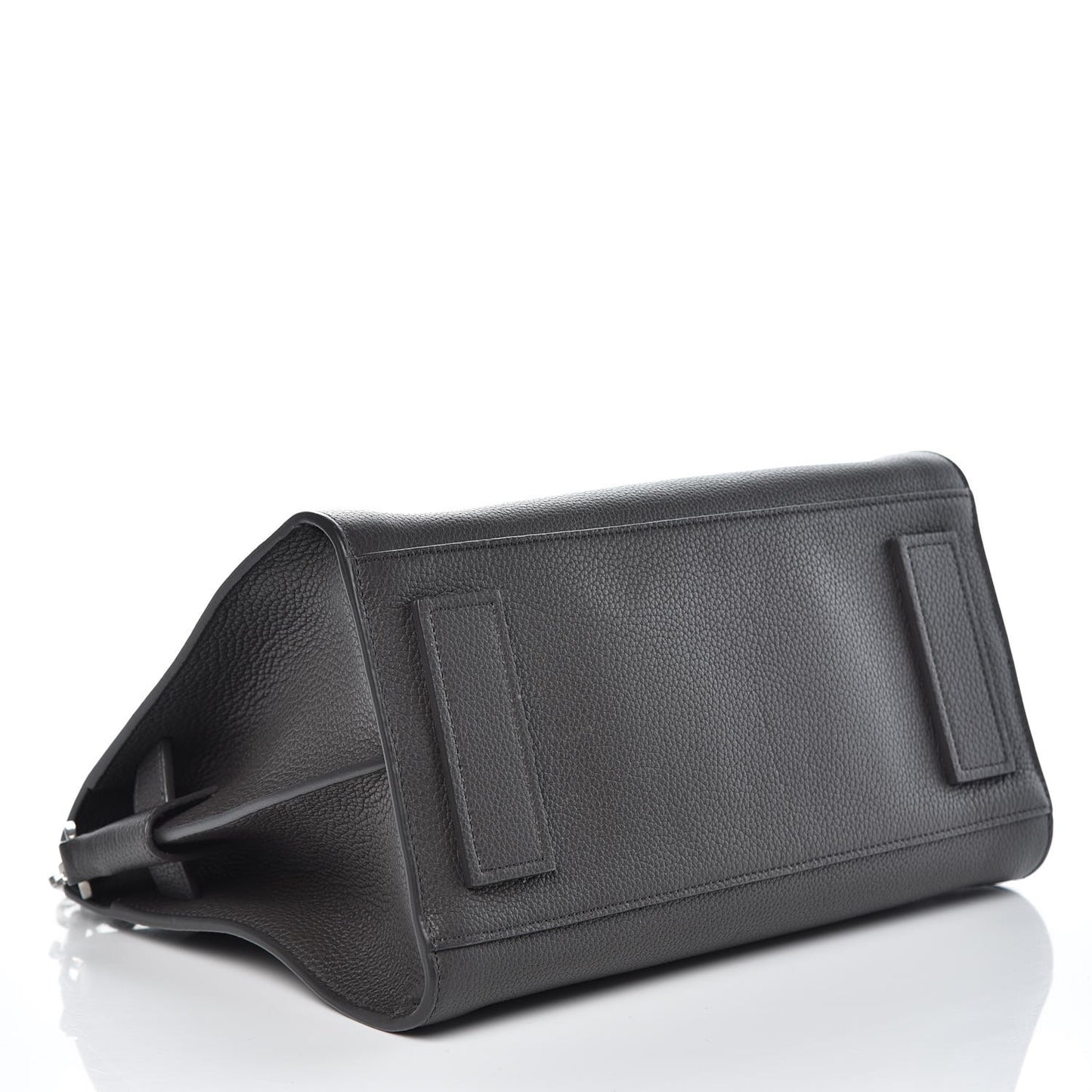 Grained Calfskin Baby Supple Sac De Jour Asphalt