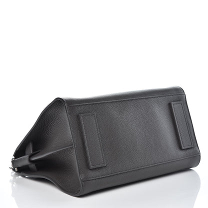 Saint Laurent Grained Calfskin Baby Supple Sac De Jour Asphalt 4 of 10