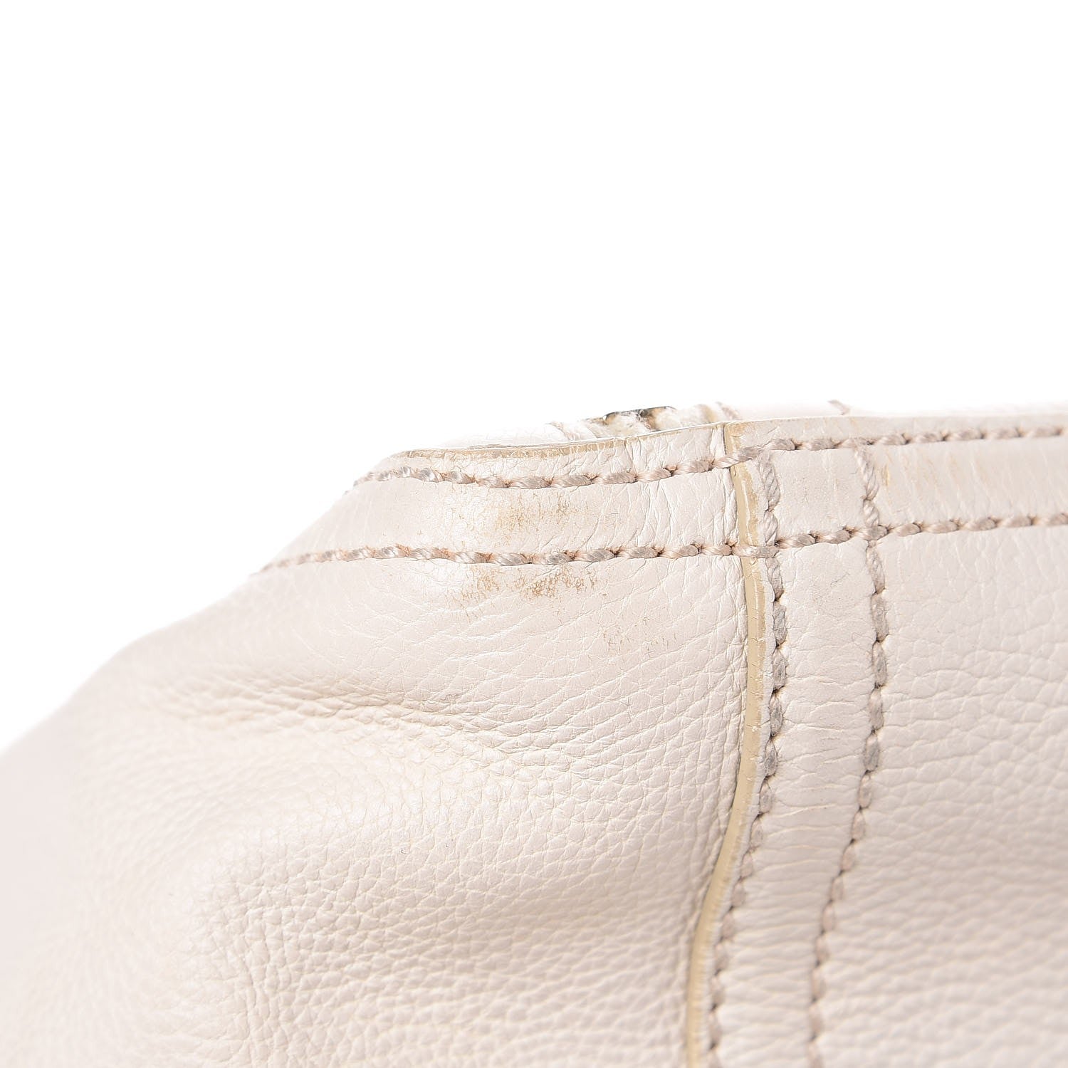 Saint Laurent Calfskin Large Downtown Tote Ivory 14 of 20