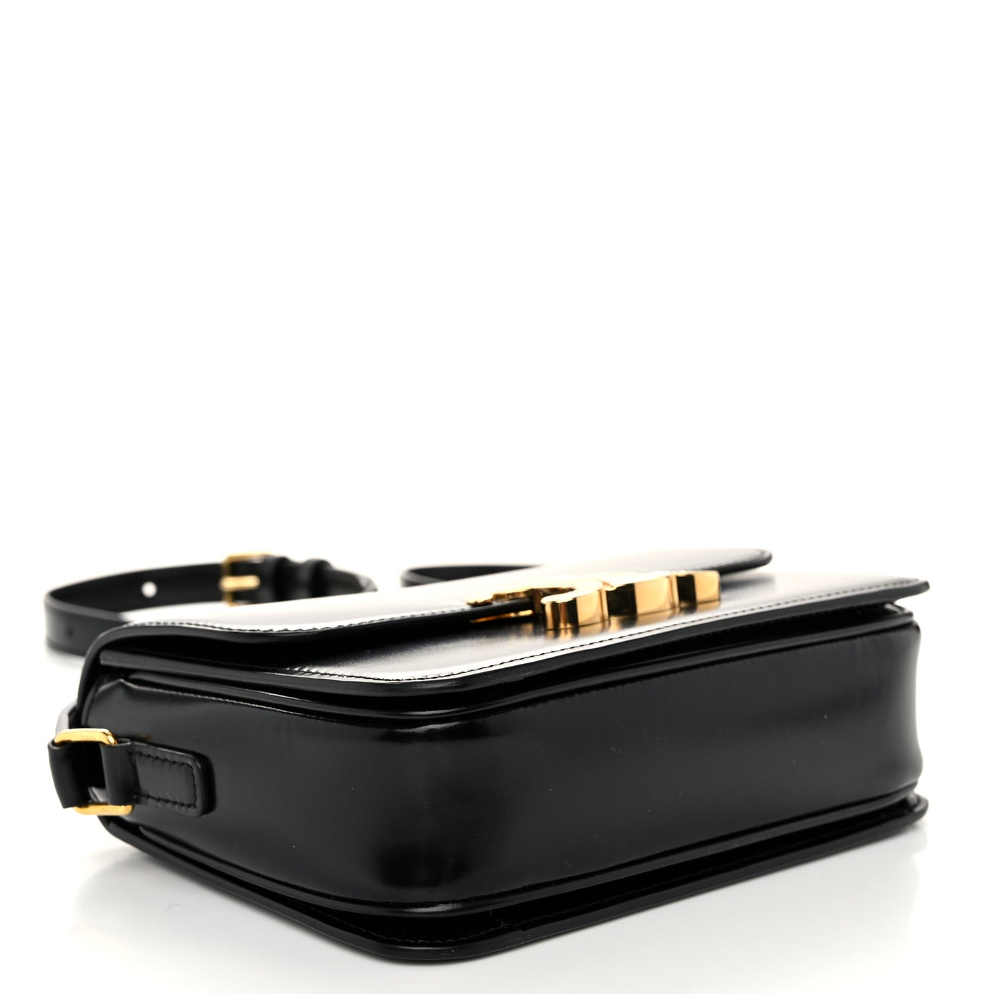 Shiny Calfskin Teen Triomphe Black