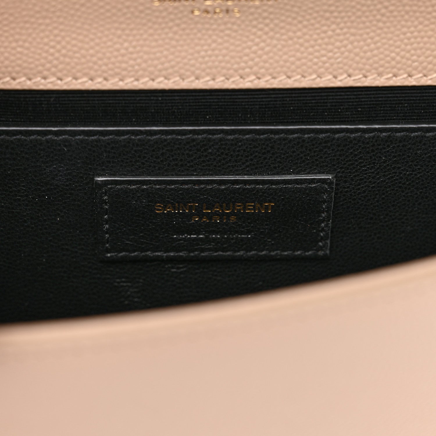 Saint Laurent Grain De Poudre Small Monogram Kate Satchel Dark Beige 6 of 11