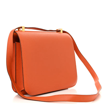 Hermes Epsom Constance 24 Orange 5 of 31